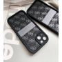 GUESS Premium: протиударний чохол на iPhone 13 , чорний